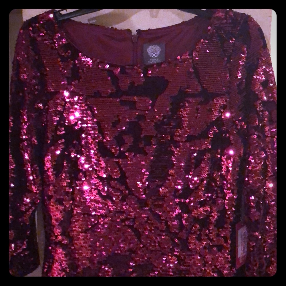 Vince Camuto sequin party dress